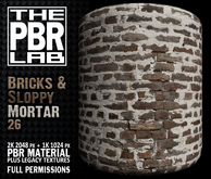 The PBR Lab - Bricks & Sloppy Mortar 26