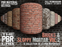 The PBR Lab - Bricks & Sloppy Mortar Vol 2 Multipack