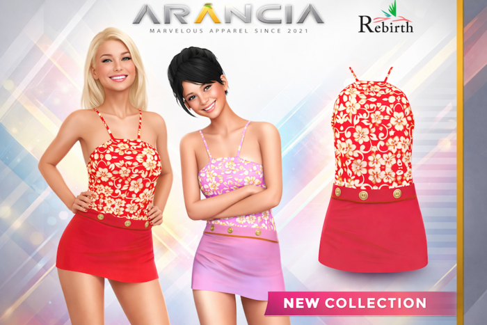 OUTFIT AMARA RED - REBIRTH