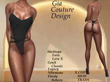 "GCD" Lenore One Piece Swimsuit Black