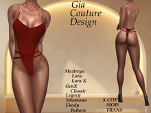 "GCD" Lenore One Piece Swimsuit Red