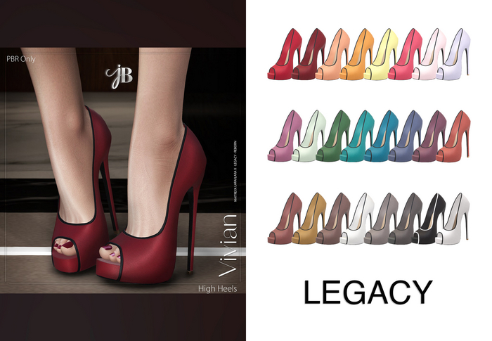 *Just BECAUSE* Vivian Heels - Legacy
