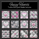 *Wallflowers* Fuzzy Hearts