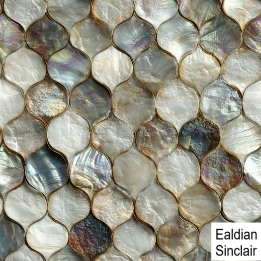 Arabesque Mother Of Pearl Seamless Texture