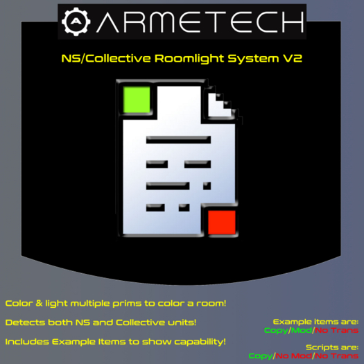 Armetech - NS/Collective Roomlight System