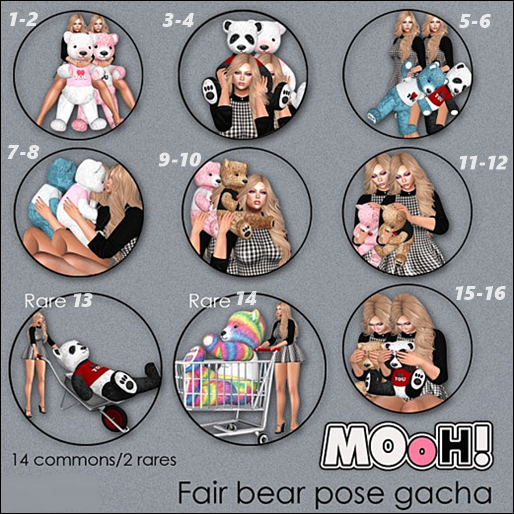 14. MOoH! Teddy trolley (ADD) RARE