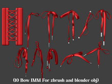 [MONAMALDITA] PACK BOW 3 10 IMM(obj for creators)