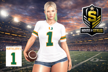 Miami Hurricanes Ladies Jersey (White)