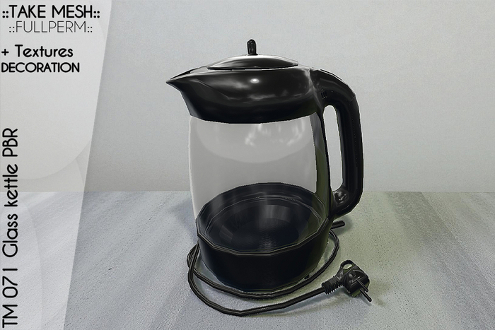 ! TakeMesh - TM 071 Glass kettle