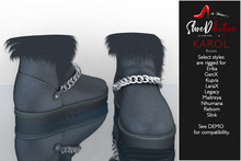 Karol Boot Blue Gray