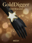 Starr Diamond Gold Bracelet (Golddigger)