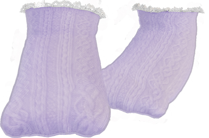 Goosie - Chelsea Socks - Purple - Unpack