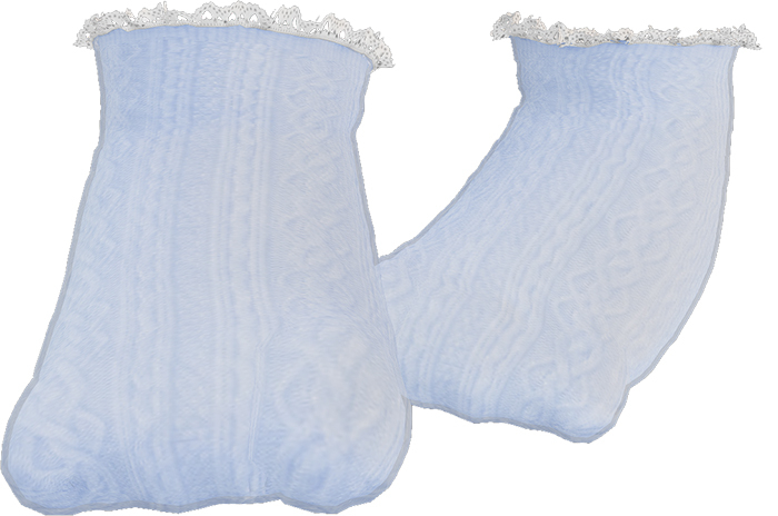 Goosie - Chelsea Socks - Blue - Unpack
