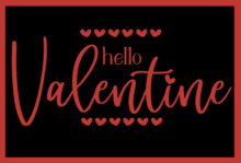 Tams - Sign - Hello Valentine