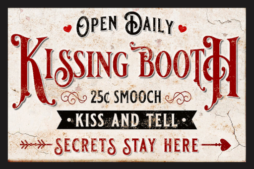 Tams - Sign - Kissing Booth