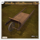[V/W] Wooden Wheelbarrow Flat - Medieval to Vintage