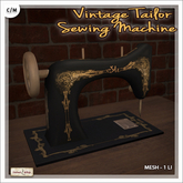 [V/W] Vintage Tailor Sewing Machine - Inspired to the most classic Singer Machine
