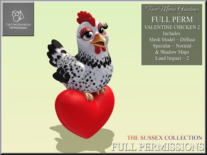 Full Perm Valentine Chicken 2