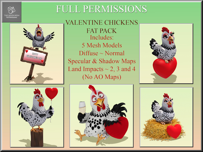 Full Perm Chicken Fat Pack