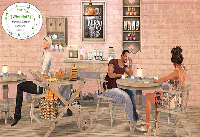 {Why Not?} Helmsdale Cafe Counter RARE