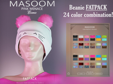 [[ Masoom ]] Pink Menace Gorro - FATPACK