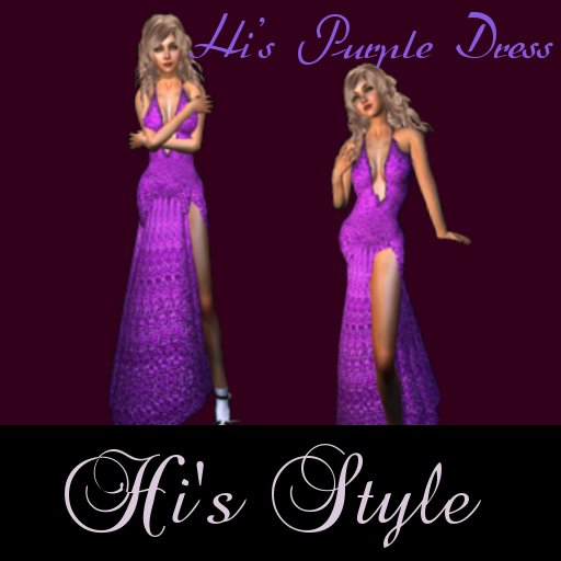 Hi's LM Purple Dress