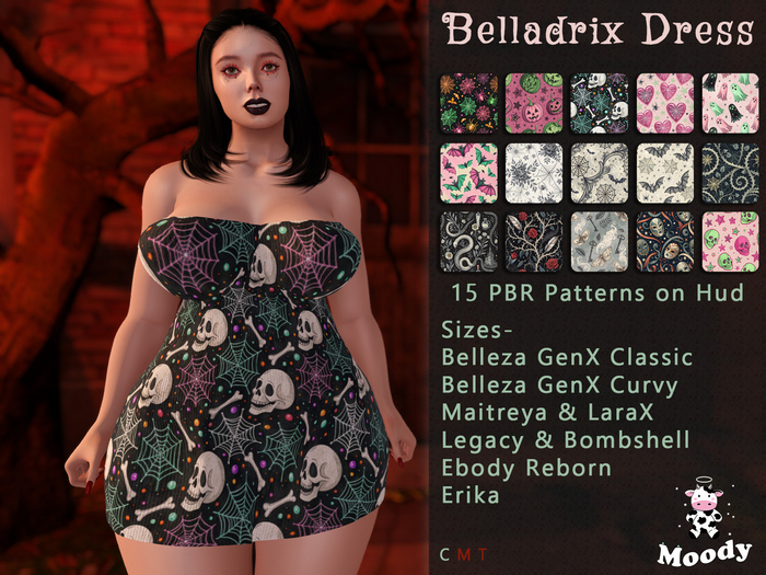 Moody - Belladrix Dress Set