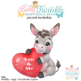 you and me donkey