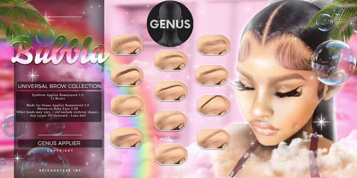 Bubbla Universal Brow Collection Genus 3.0