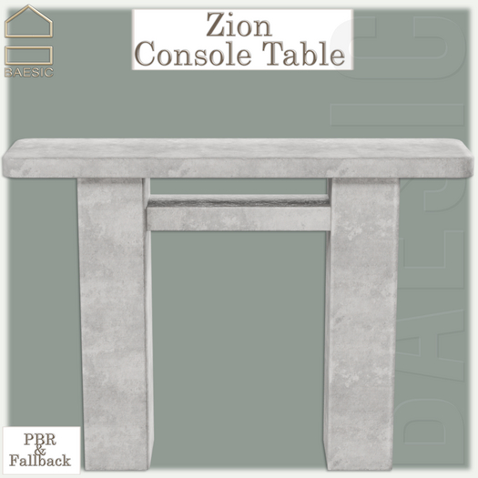 Baesic. Zion Console Table