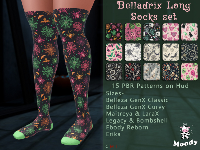 Moody - Belladrix Socks Set