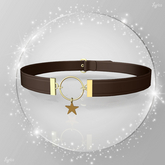 Brown Star Collar Choker