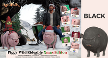Aardvark : Piggy Wild Rideable Xmas Edt - Black 