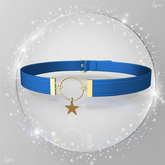 Navy Star Collar Choker