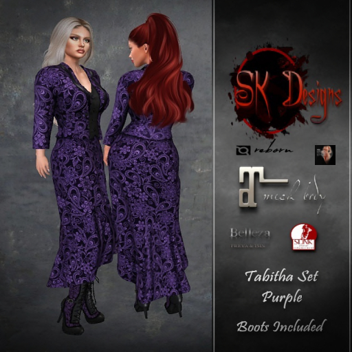 .::SKD::. Tabitha Set PURPLE V3 {ADD ME}