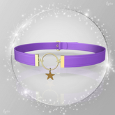 Purple Star Collar Choker