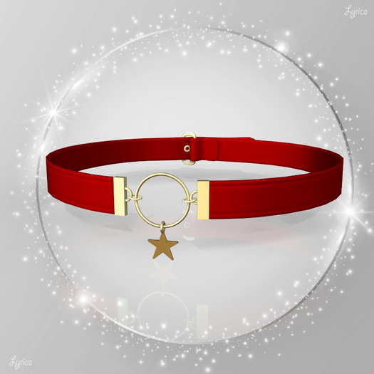 Red Star Collar Choker