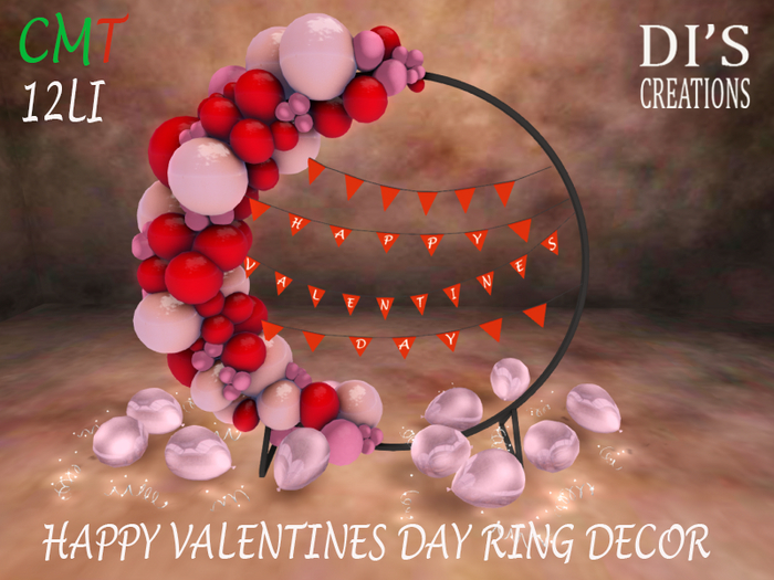 HAPPY VALENTINES DAY RING DECOR
