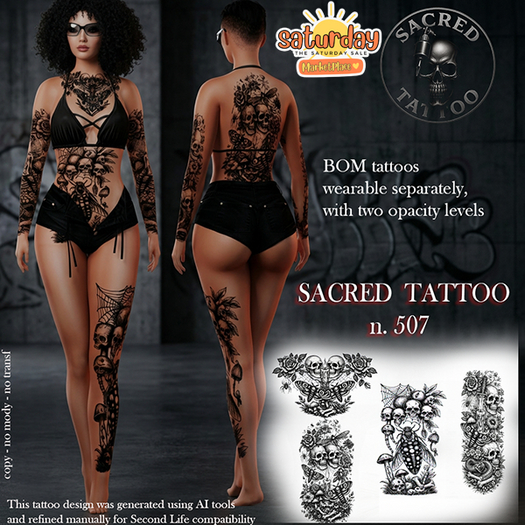 Sacred Tattoo 507..