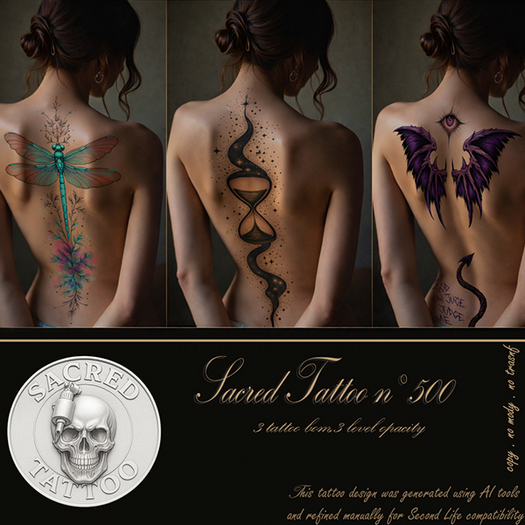 Sacred Tattoo 500..