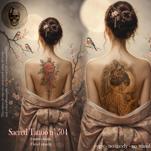 Sacred Tattoo 504..