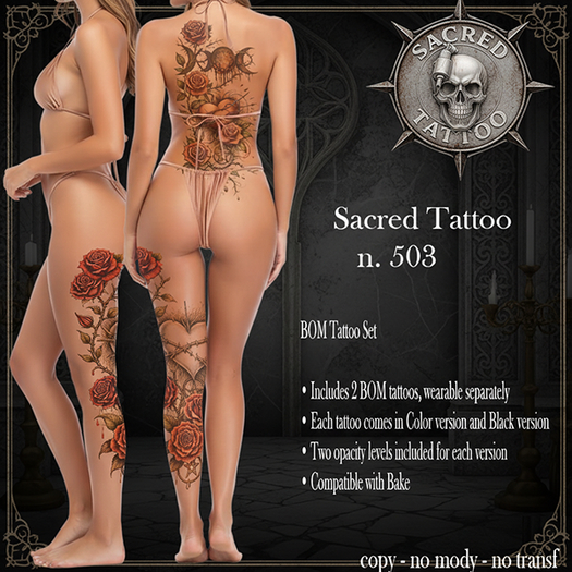 Sacred Tattoo 503..