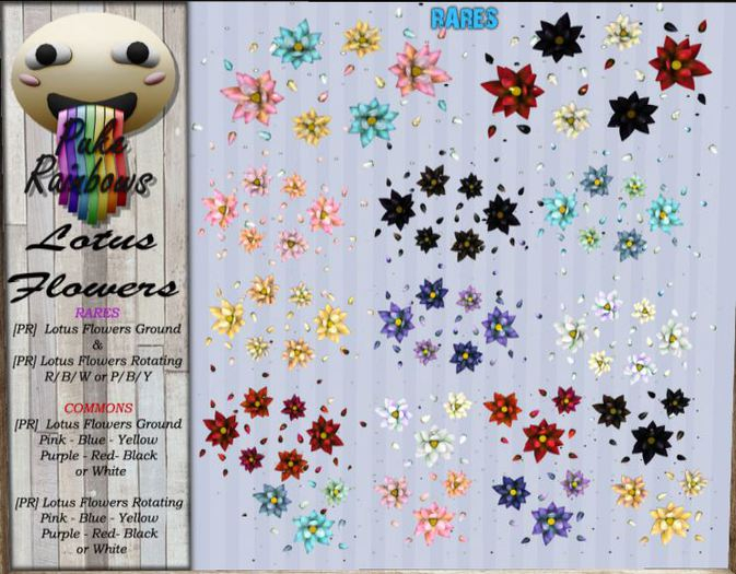 [PR] Lotus Flowers Rotating - Blue 1