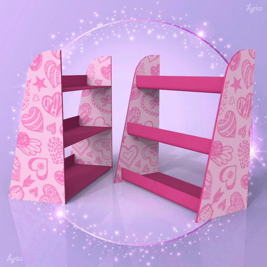 Valentines Store Display Backless