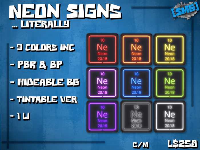 [SMG] Neon Sign (Literally)