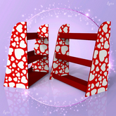 Valentines Store Display Backless