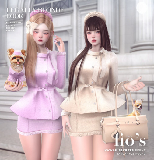 LARAX - RARE Jacket .:Fio's - Legally Blonde Look - RARE 1 (laraX):.