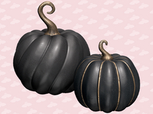 Amalgam: Charmed Pumpkins-Black  [add]