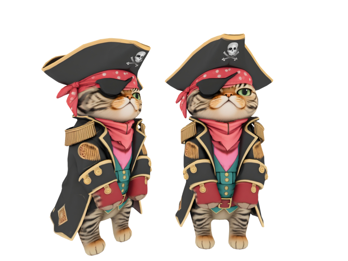 Pirate Cat FULL PERM