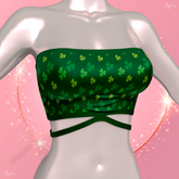 St Patricks Waist Wrap Top LaraX